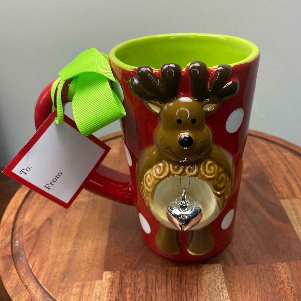 REINDEER Christmas Mug